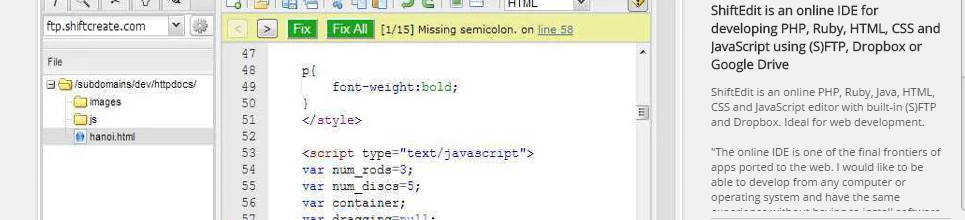ChromebookでFTP接続できる。オンラインエディタ「ShiftEdit」